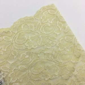 Simple Retro Cream Lace Bandeau M 34/36